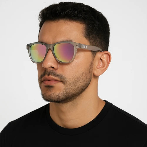 Polarized gray gafas akea